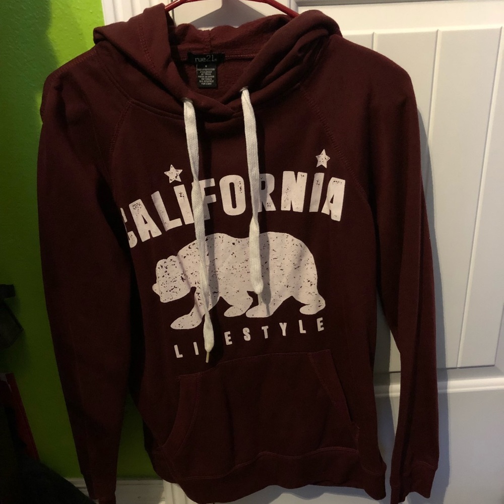 Women’s Maroon Hoodie